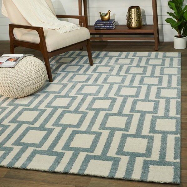 Campbell Modern Geometric Area Rug Overstock 32193939