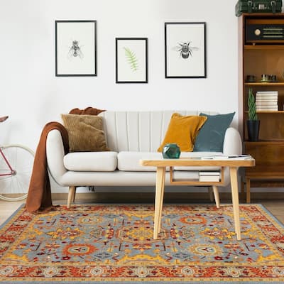 Superior Designer Non-Slip Washable Mccoy Area Rug