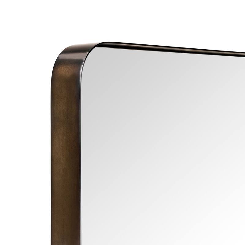 Arthers Stainless Steel Metal Bathroom Vanity Wall Mirror