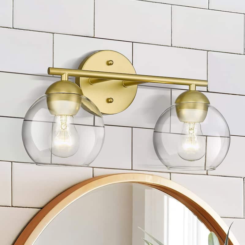 Globe Bathroom Vanity Light Bathroom Over Sink Lighting