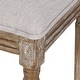 preview thumbnail 85 of 89, Regina Wood Upholstered Dining Chair by Christopher Knight Home