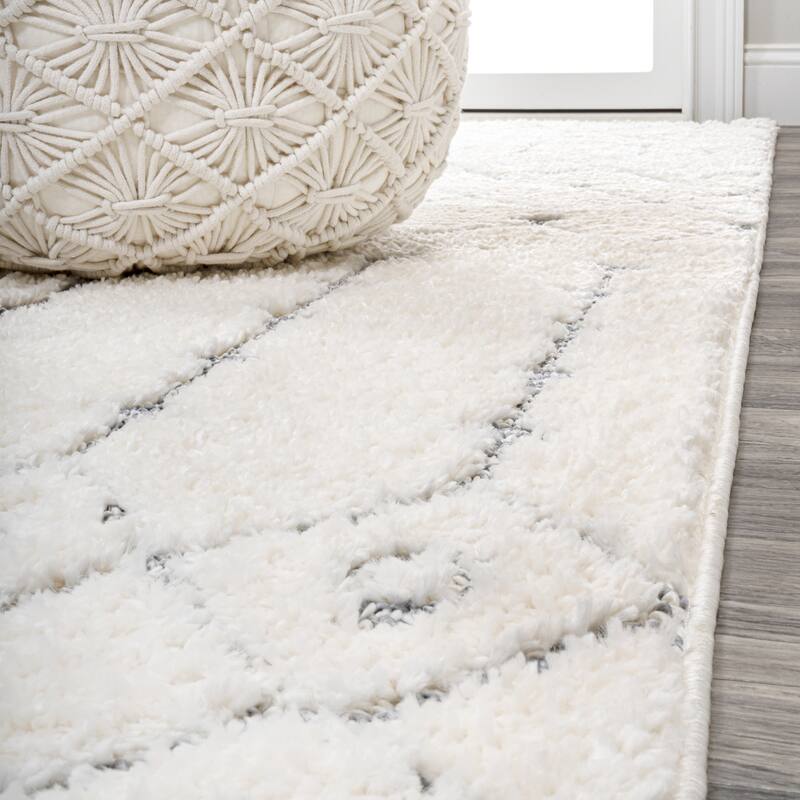 JONATHAN Y Faiza Tropical Leaves Area Rug