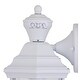 preview thumbnail 6 of 9, Vaxcel Lighting T0730 Auburn 12" Tall Outdoor Wall Sconce with Clear