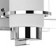 preview thumbnail 10 of 11, Reiss Collection Three-Light Modern Farmhouse Polished Chrome Vanity Light - 22.75 in x 5.75 in x 7 in