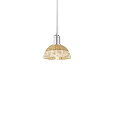 Innovations Lighting 716-1S-11-8 Natural Ballston Dome Pendant Natural