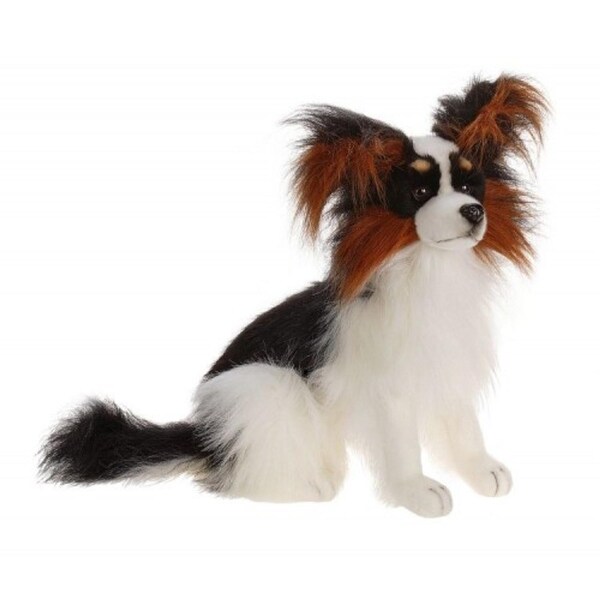 papillon dog stuffed animal