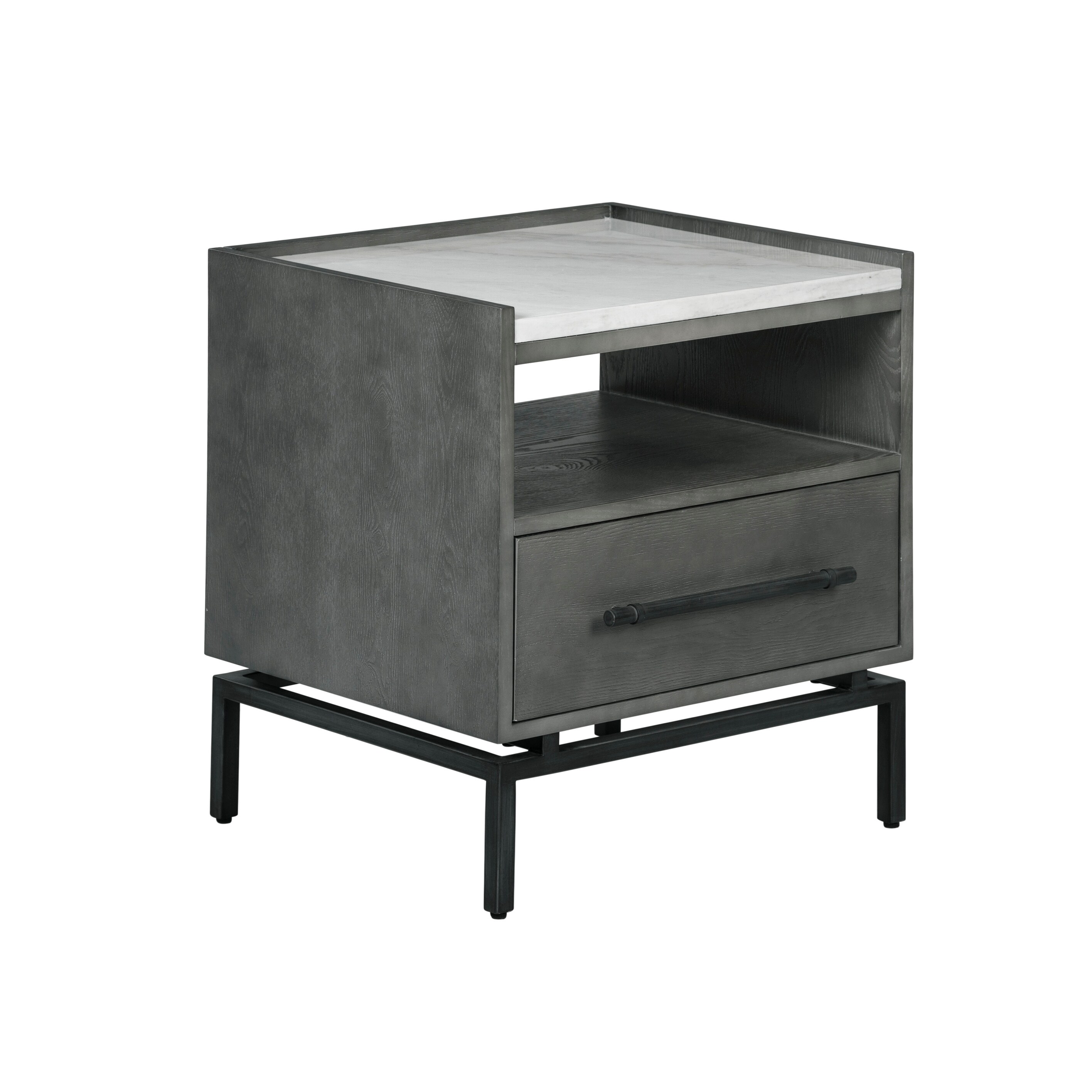 Shop Black Friday Deals On Tommy Hilfiger Ascher Grey Ash Finish Bedside Table Overstock 19224118