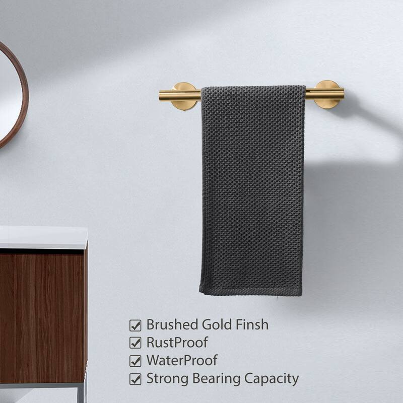 WOWOW Mutiple length Wall Mounted Stainless Steel Towel Bar