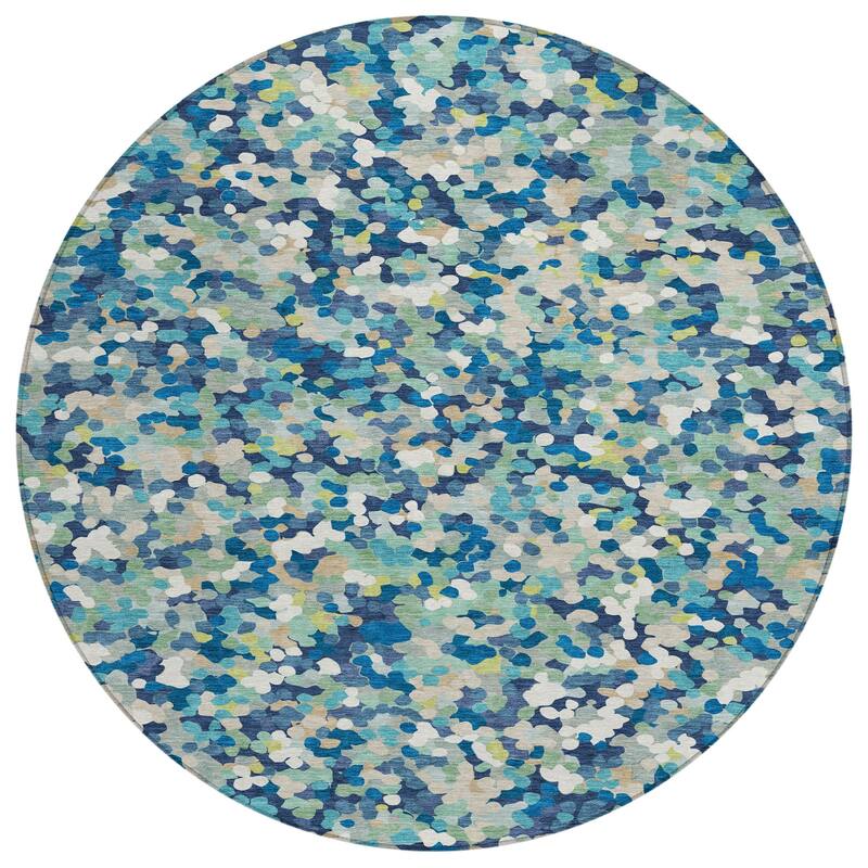 Machine Washable Indoor/ Outdoor Contemporary Halia Chantille Rug