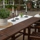 preview thumbnail 16 of 30, Middlebrook Hydaburg 3-Piece Acacia Extension Dining Set - 55-79 x 35 x 30H