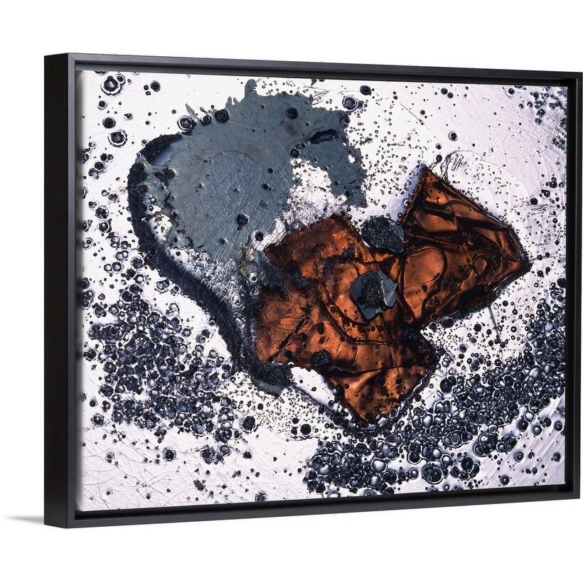 Shop Abstract Background Acrylic Object Black Float Frame