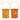 Leaf Cut-Out Lantern (Set of 2) 6.5"D x 8"H Metal - 6.5" x 6.5" x 8"