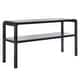 preview thumbnail 12 of 20, SAFAVIEH Home Collection Omara 2 Tier Console Table - 53" W x 17" D x 30" H