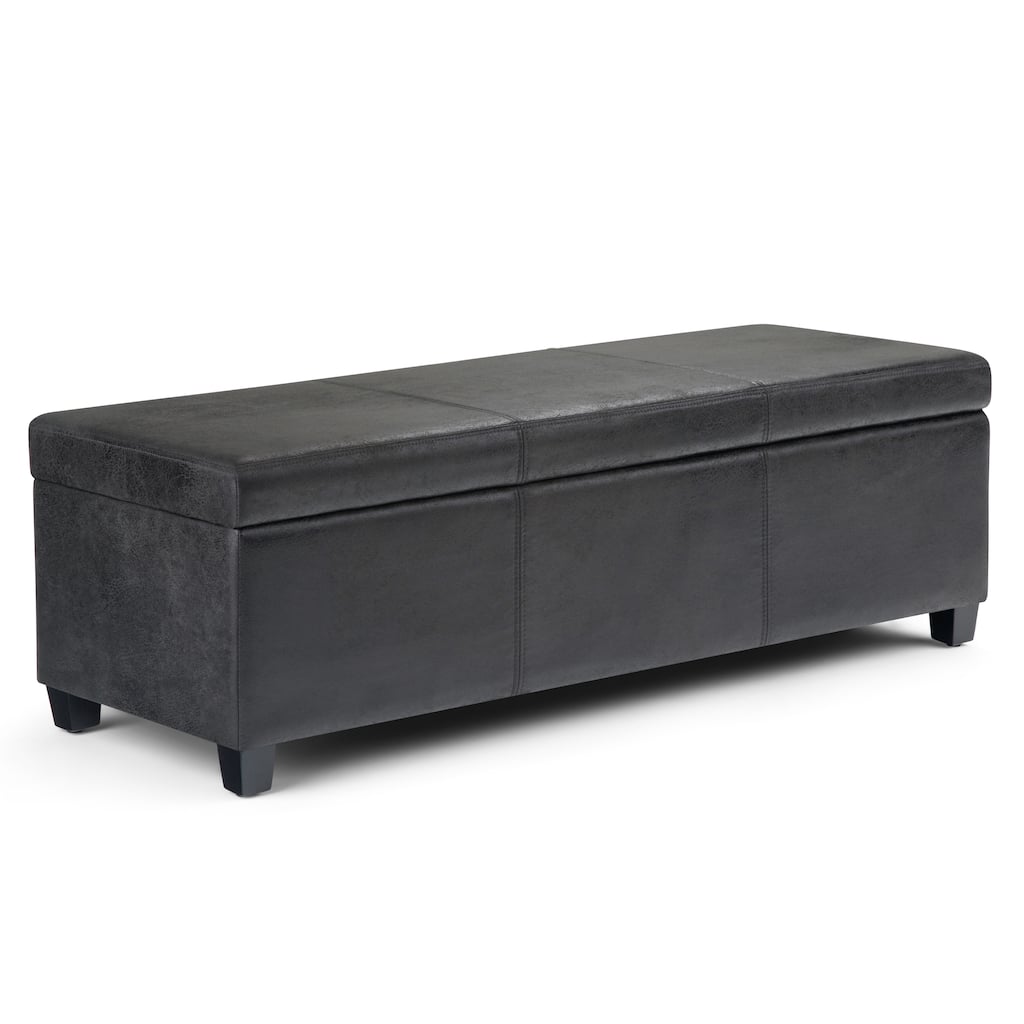 Modern Storage Ottoman Bench for Living Room