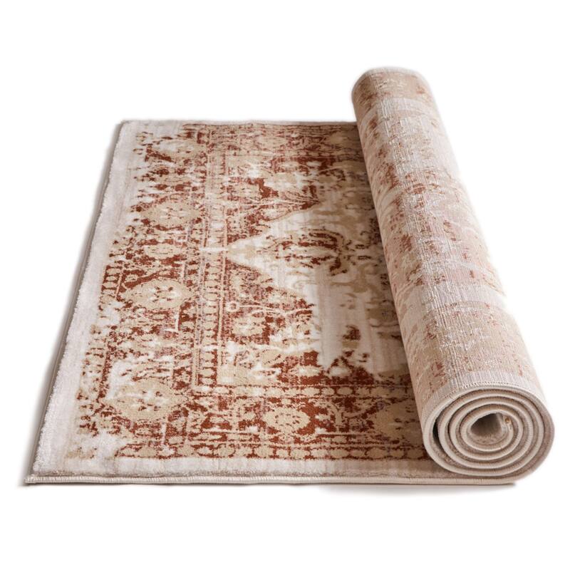 Well Woven Kensington Maxwell Vintage Persian Oriental Area Rug