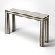 preview thumbnail 2 of 1, Butler Basan Wood & Bone Inlay Console Table