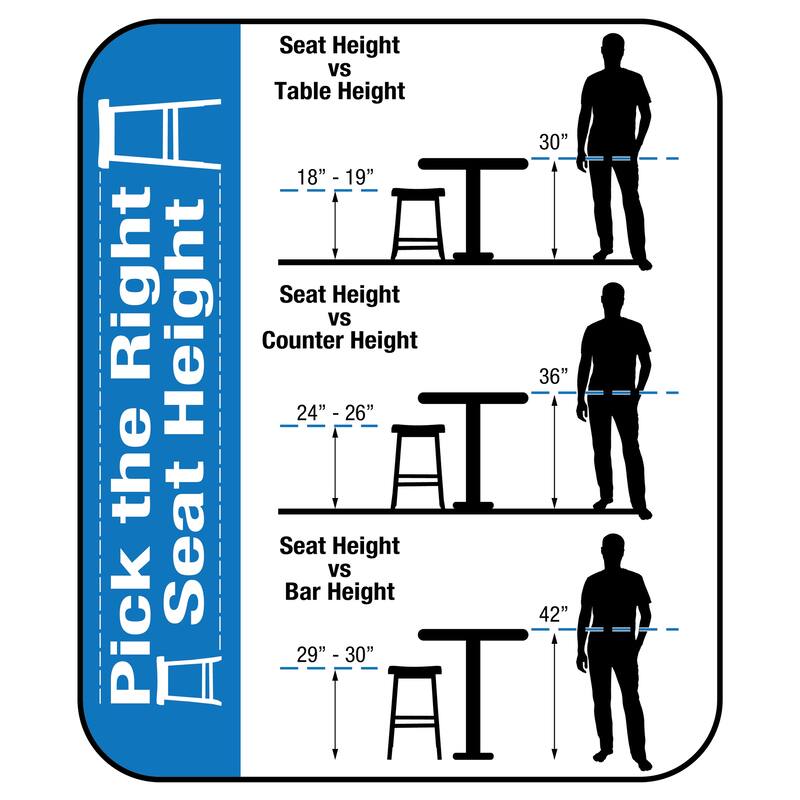 24" Saddle Stool (2-Pack)