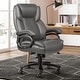 preview thumbnail 16 of 33, Bossin Big and Tall Executive Office Chair,500LBS Adjustable Lumbar Support Ergonomic Chair with High Back PU Leather Computer