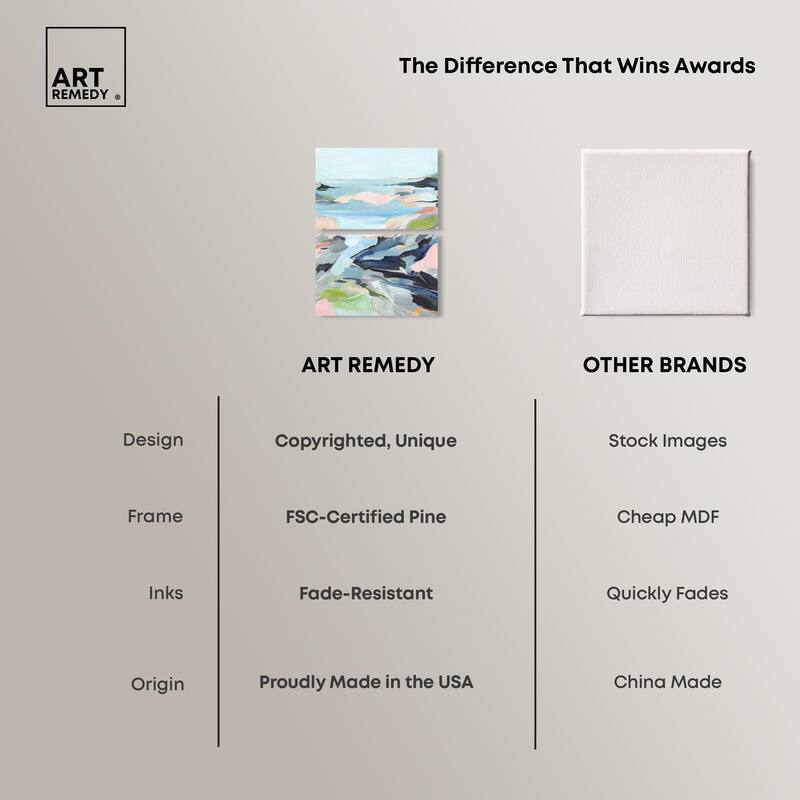 Between Seasons II Canvas Set of 2 by Art Remedy, Gallery Wrapped