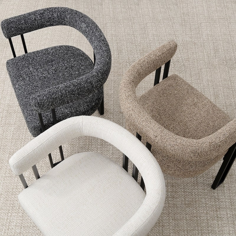 17" Seat Height Upholstered Armchair (Set of 4)