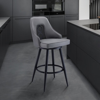 Shop Ruby Contemporary Bar And Counter Height Swivel Stool Overstock 28175405
