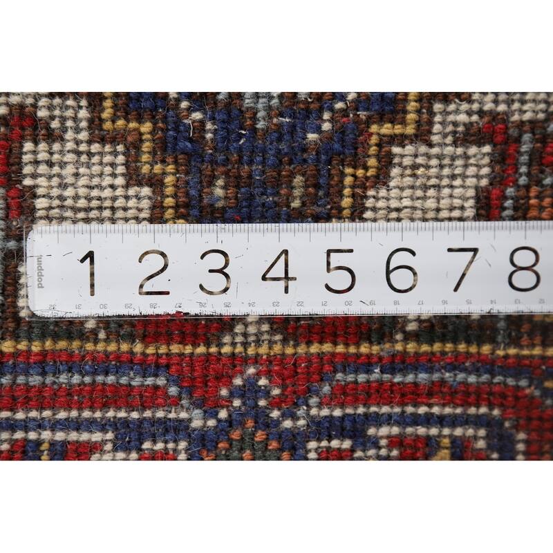 Blue Heriz Serapi Indian Accent Rug Handmade Wool Carpet - 2'0" x 3'0"