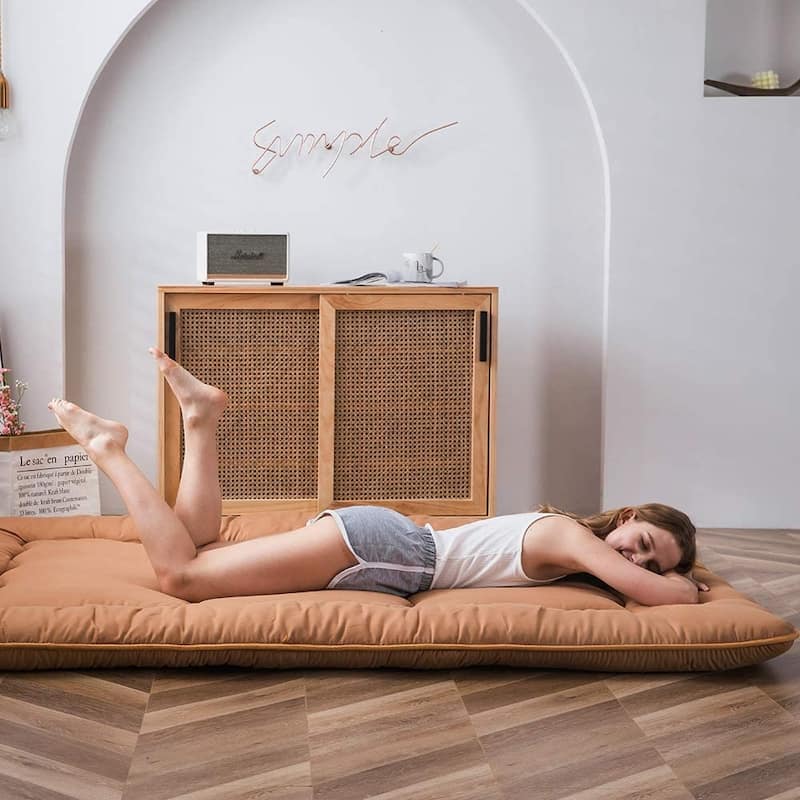 Traditional Japanese Foldable & Portable Floor Futon Mattress