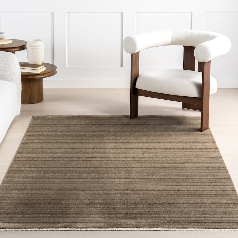 Nuloom Raya Contemporary Solid Area Rug