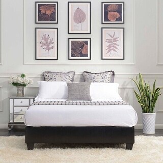 Queen Size Platform Bed Black - Bed Bath & Beyond - 37426219