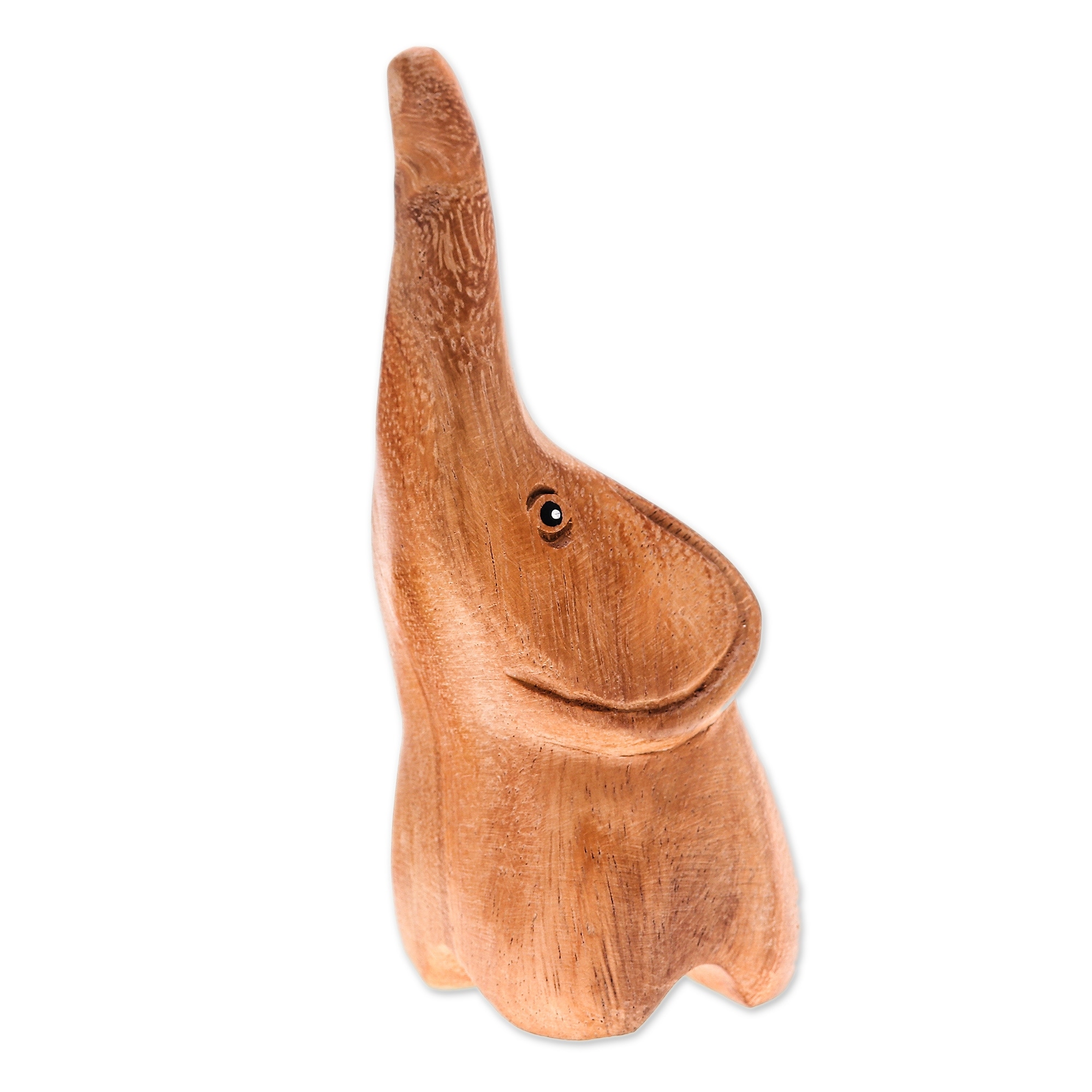 Novica Handmade Tiny Sweetness Wood Figurine