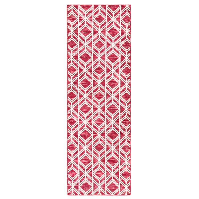 TOWN & COUNTRY EVERYDAY Walker Modern Diamond Everwash Washable Multi-Use Non-Slip Backing Decorative Rug
