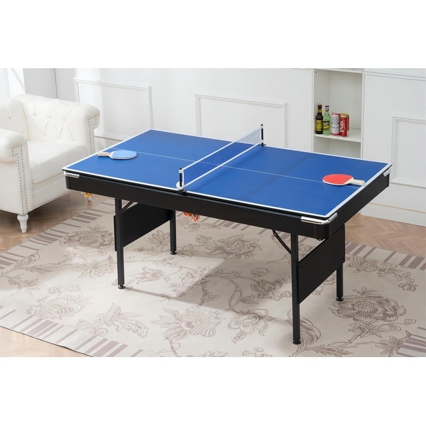 Hathaway Breakaway 41in Dome Hockey Table with LED Scoring Bed Bath