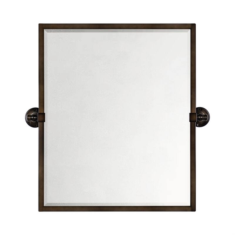 TEHOME Blakley Rectangle Metal Wall Mirror