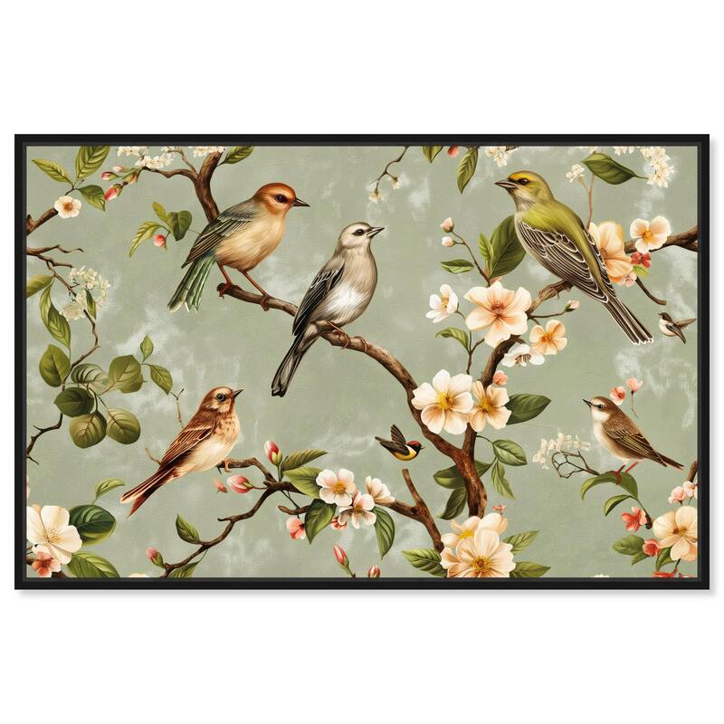 Branch's Embrace Canvas by Art Remedy - Black - 30" x 20"