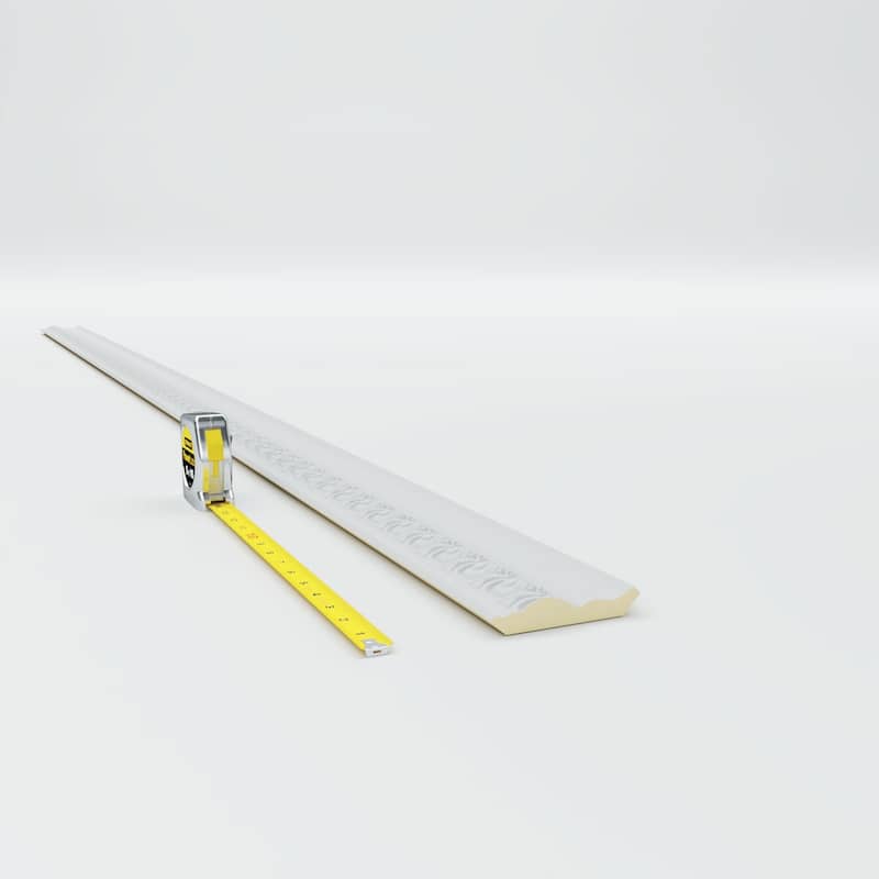 Melonie Egg & Dart Crown Moulding - 2 3/4"H x 2 3/4"P x 4"F x 94 1/2"L