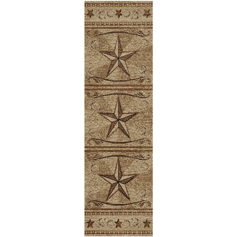 American Destination Abilene Antique Southwest Lodge Area Rug - 2'3"x7'7"