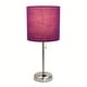 preview thumbnail 19 of 99, Porch & Den Custer Metal/ Fabric Lamp with Charging Outlet