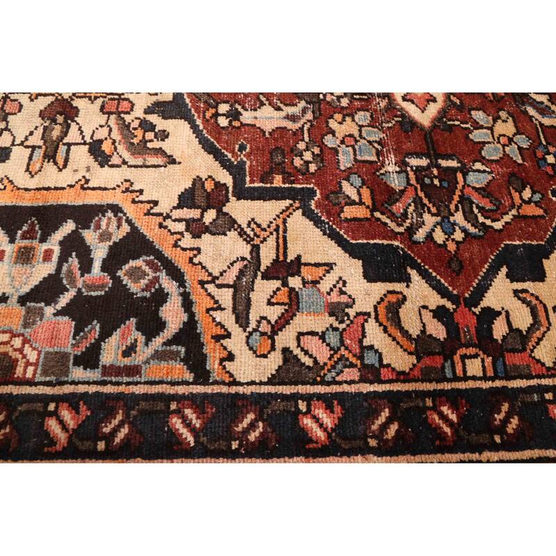 ECARPETGALLERY Hand-knotted Konya Anatolian Cream Wool Rug - 4'9 x 7'6