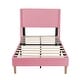 preview thumbnail 23 of 145, Alazyhome Upholstered Platform Bed Frame