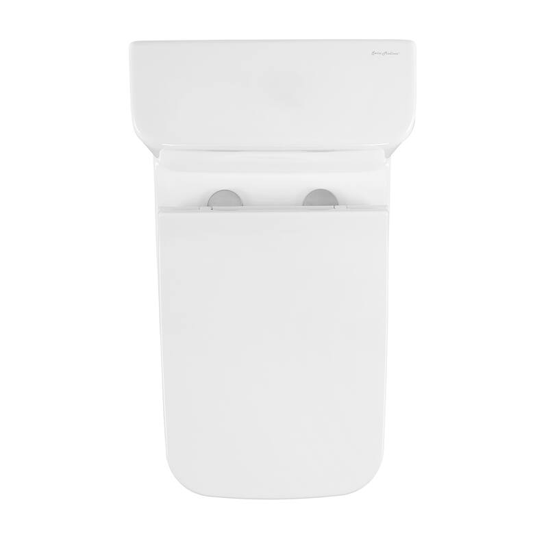 Carre One Piece Square Toilet, Touchless - White