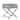 Camille X Base Mirrored Accent Campaign Table by iNSPIRE Q Bold