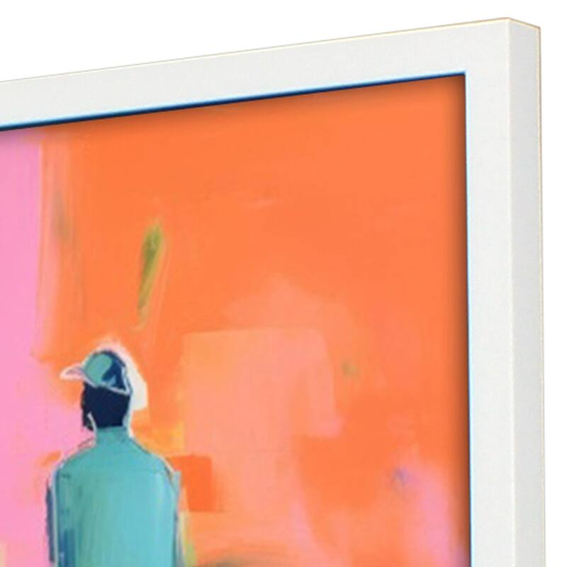 Golf Players II S/2 Framed Art Giclee Under Glass