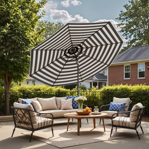 costco outdoor patio umbrella stands ShadeMobile Rolling Umbrella Base