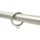 preview thumbnail 22 of 30, Set of 14 Solid Metal Window Drapery Curtain Panel Ring with Eyelet, 1.5" Inner Diameter, Fits Up to 1.25" Rod