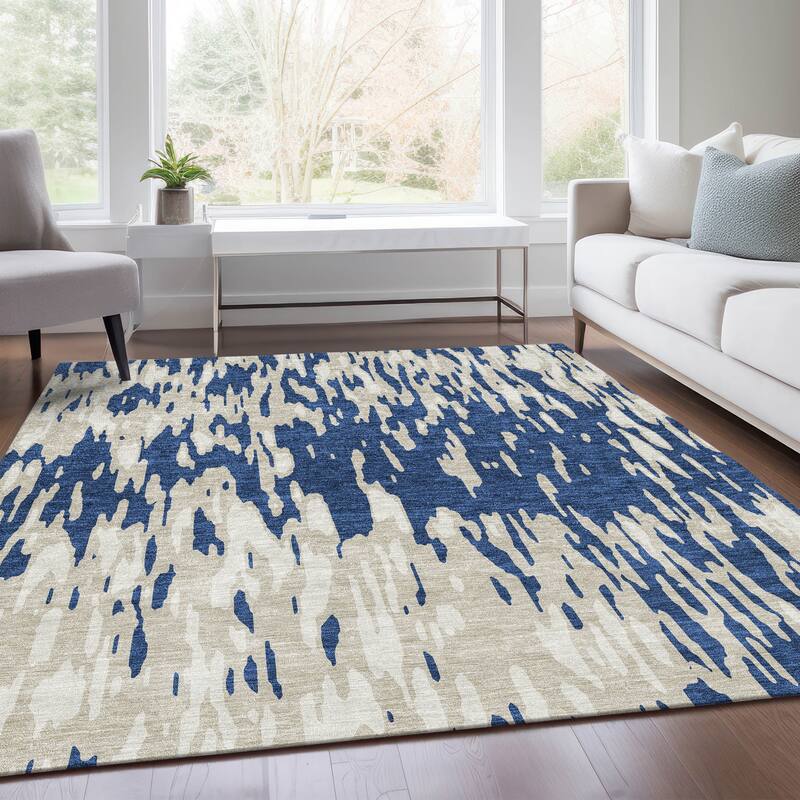 Premium Washable Super Soft Abstract Modern Mayfield Rug