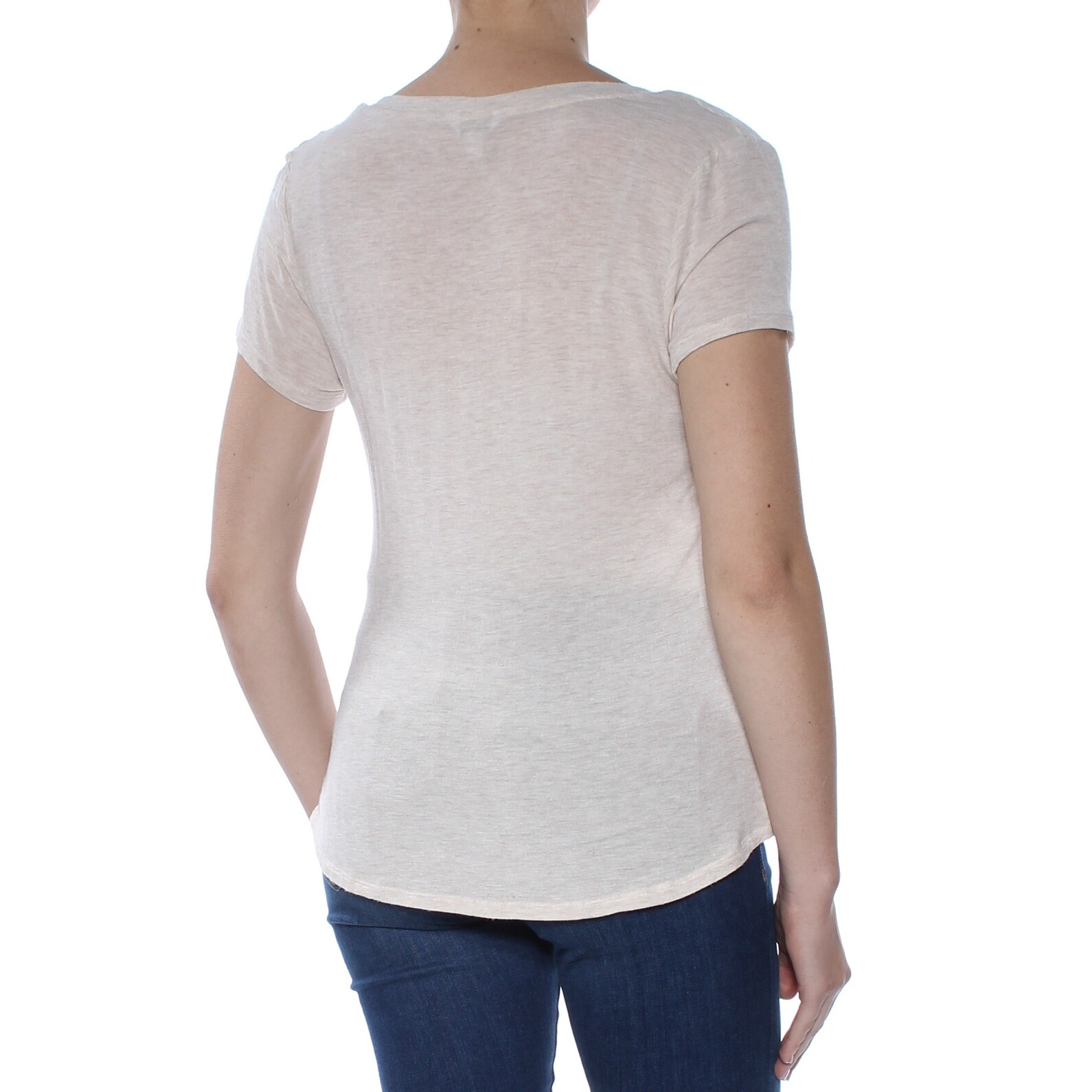 guess v neck t shirt women's