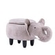 preview thumbnail 6 of 13, Animal Elephant Storage Upholstered Kids Ottoman