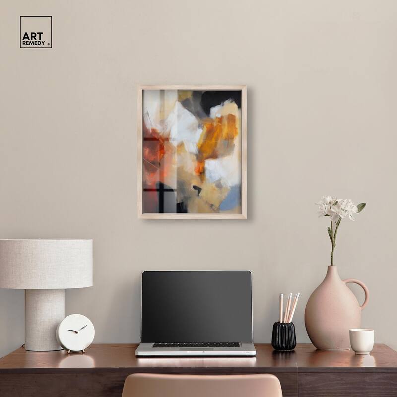 Earth and Fire I Shadowbox by Art Remedy