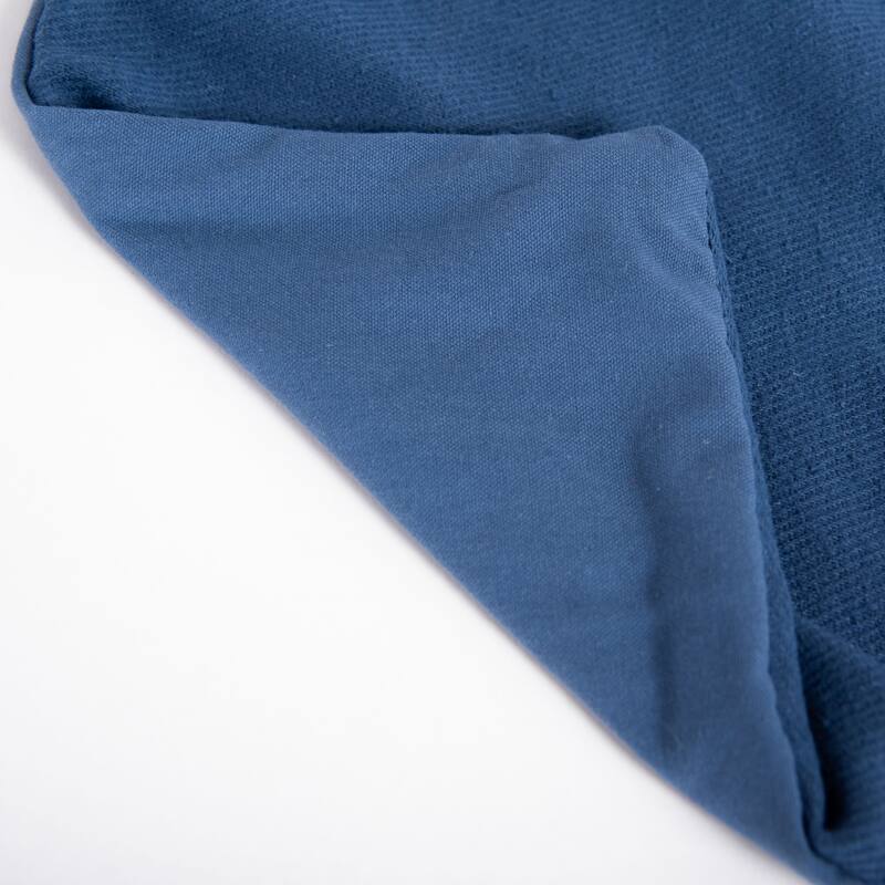 Rizzy Home Solid Throw Pillow with Whipstiched Edge