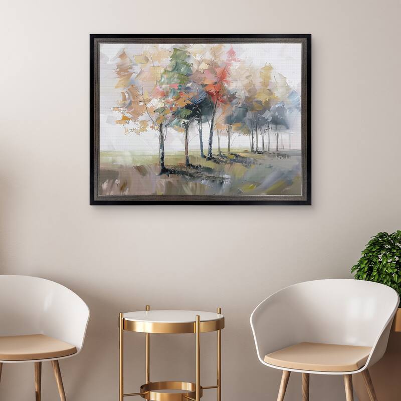 Masterpiece Art Gallery| Nature's Palette I by Annabelle Hall - Framed Canvas Print